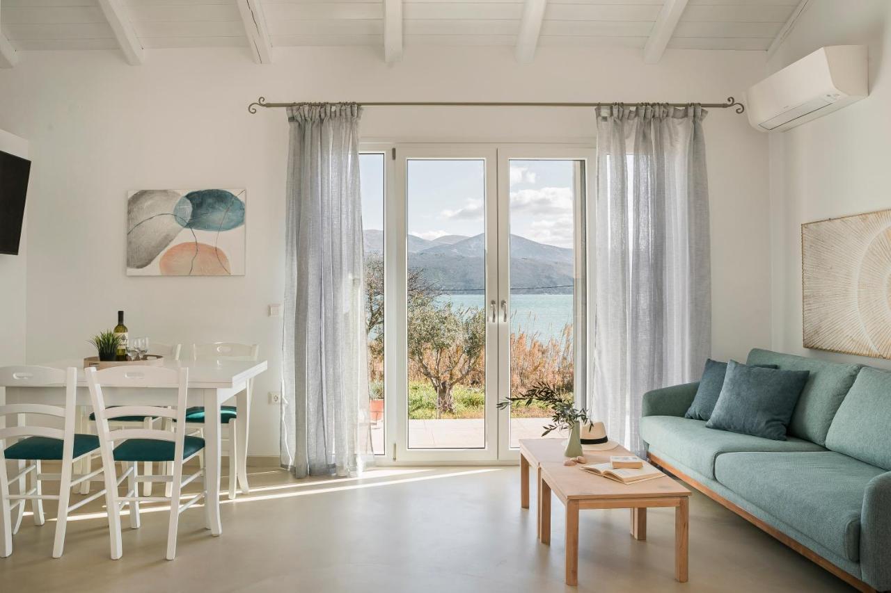 Apollonides Seafront Villa 2 Melete Lixouri Bagian luar foto